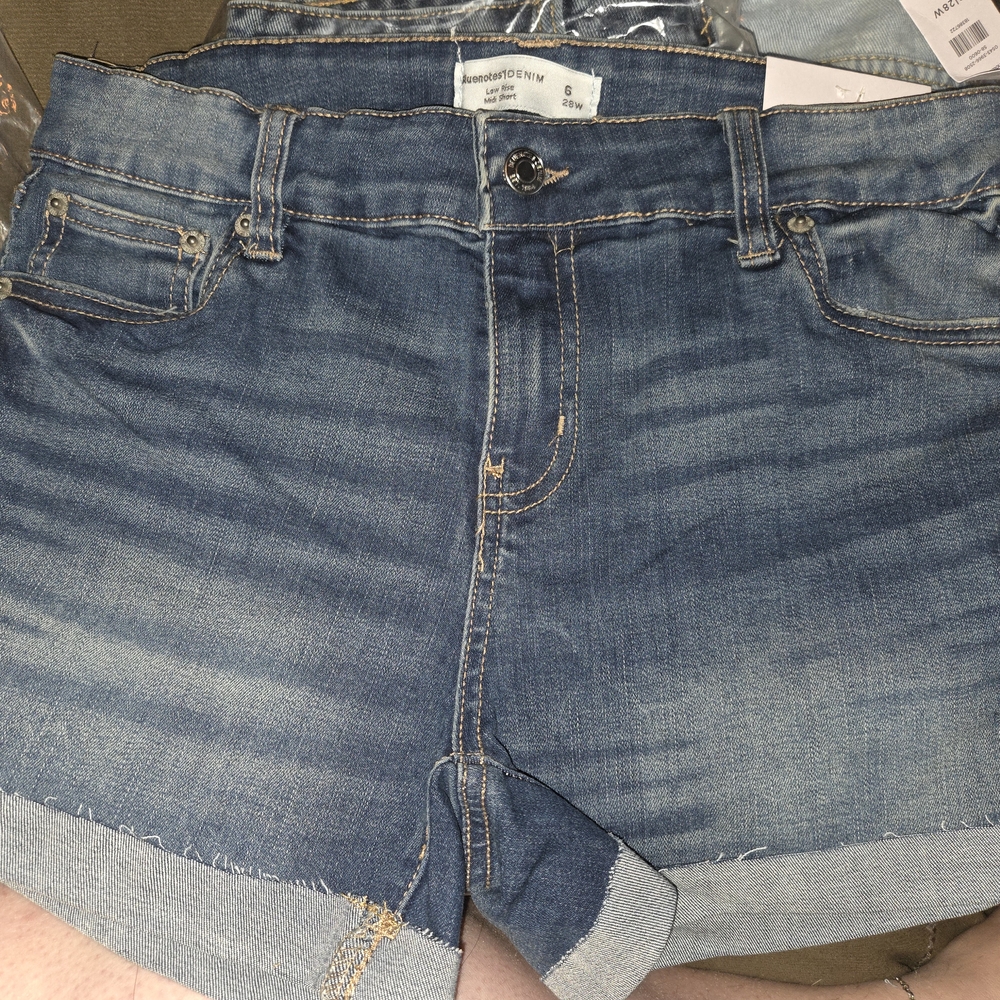 Bluenotes Denim Jean Shorts in Classic Blue